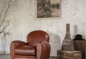 Fauteuil club authentique 