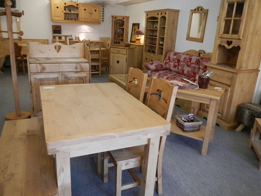 Meubles de montagne pin et sapin - Aravis Meubles